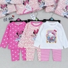 SET 3 BỘ DÀI TAY MICKEY HỒNG CHO BÉ
