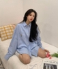 WHOAU Shirts WHYAD2303U (Blue)