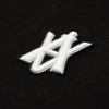 ADLV x Lisa A Logo Emblem Patch Black