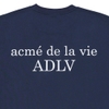ADLV BASIC LOGO SEASON2 SHORT SLEEVE T-SHIRT NAVY