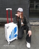 Vali Adidas Big Loggo Blue - Size 22