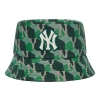MLB Cube Monogram Bucket Hat Boston Red Sox 3AHTM212N-50GND