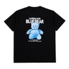 ADLV BLUE TEDDY BEAR SHORT SLEEVE T-SHIRT BLACK