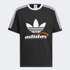 Adidas Trefoil Logo Play Soccer Graphic T-shirt 'Black White' IW6309