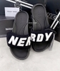 Nerdy Rich Bread Velcro Slide Black