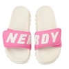 Nerdy Rich Bread Velcro Slide Pink