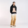 ADLV BABY FACE BEAR DOLL HOODIE BLACK