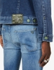 TRUE RELIGION Jimmy relaxed-fit stretch cotton-blend denim jacket
