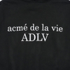 ADLV DTP WINDOW SEAT BABY FACE HOODIE BLACK