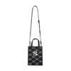 MLB Dia Mono Jacquard Phone Pouch New York Yankees Black