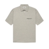 Fear Of God Essentials SS Polo Dark Heather Oatmeal