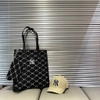 MLB Monogram Diamond Jacquard Tote Bag New York Yankees Black