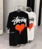 STUSSY STOCK HEART TEE