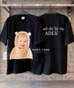 ADLV BABY FACE BEAR DOLL SHORT SLEEVE T-SHIRT BLACK