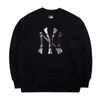 MLB SWEATER CHECK BAG BIG LOGO OVERFIT SWEATSHIRT NEW YORK YANKEES