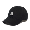 MLB Basic Wappen Unstructured Ball Cap NY Black 3ACP7802N 50BKS
