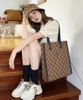 MLB Diamond Monogram Jacquard Tote Boston Red Sox 3AORM012N-43BGD