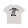 ADLV CARTOON RABBIT SHORT SLEEVE T-SHIRT WHITE