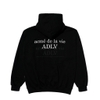 ADLV BABY FACE MILK GIRL HOODIE BLACK