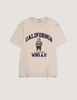 WHOAU T-Shirt WHRAD2312U (Beige)