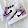 Nike Air Jordan 1 Mid 'Barely Grape' (GS) DQ8423-501