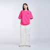 ADLV SCRIPT LOGO PRINTING SHORT SLEEVE T-SHIRT PINK