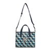 MLB Cube Monogram Small Tote Bag New York Yankees 3AORS022N-50NYD