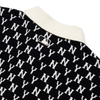 MLB POLO MEN'S BASIC MONOGRAM ALL-OVER COLLAR T-SHIRT NEW YORK YANKEES