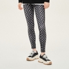 MLB MONOGRAM PATTERN POLY LEGGINGS NEW YORK YANKEES