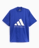 Adidas Jersey Cotton One Basketball Tank Top - Blue IX1967