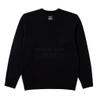ADLV X Smiley® BIKER SMILEY FRONT ARTWORK KNIT BLACK