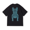 LIFE WORK Big Ladog Short Sleeve T-Shirt Blue Black