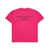 ADLV BASIC LOGO SEASON2 SHORT SLEEVE T-SHIRT PINK