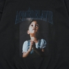 ADLV DTP PRAY GIRL BABY FACE HOODIE BLACK