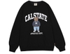 Whoau Sweater Photo Steve Man to Man Black