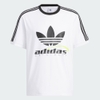 ADIDAS TREFOIL LOGO PLAY SOCCER GRAPHIC SHORT SLEEVE T-SHIRT ' WHITE'