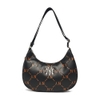 MLB DIA MONOGRAM PU EMBO L-HOBO BAG NEW YORK YANKEES