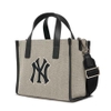 MLB Basic Big Logo Canvas Small Tote Bag 3AORS062N-50BKS