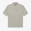Fear Of God Essentials SS Polo Dark Heather Oatmeal