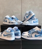 Jordan 1 Low GS Washed Denim