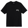 STUSSY REFLECTION TEE BLACK