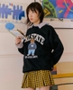 Whoau Sweater Photo Steve Man to Man Black