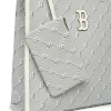 MLB Monogram Diamond Jacquard Tote Boston Red Sox 3AORM012N-43GRS