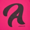 ADLV A STENCIL LOGO SHORT SLEEVE T-SHIRT PINK