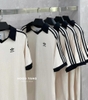Adidas Adicolor Classics Waffle Polo Shirt Beige HA9311