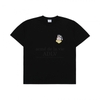 ADLV MINI BABY FACE CAT EARPLUG T-SHIRT BLACK