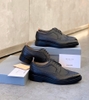 THOM BROWNE CLASSIC LONGWING BROGUE BLACK PEBBLE GRAIN