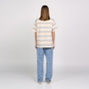 ADLV SCRIPT LOGO STRIPE SHORT SLEEVE T-SHIRT IVORY