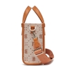 MLB Big Diamond Monogram Jacquard Small Tote Bag Boston Red Sox 3AORS013N-43BRS