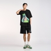 ADLV BABY FACE CROCODILE DOLL SHORT SLEEVE T-SHIRT BLACK